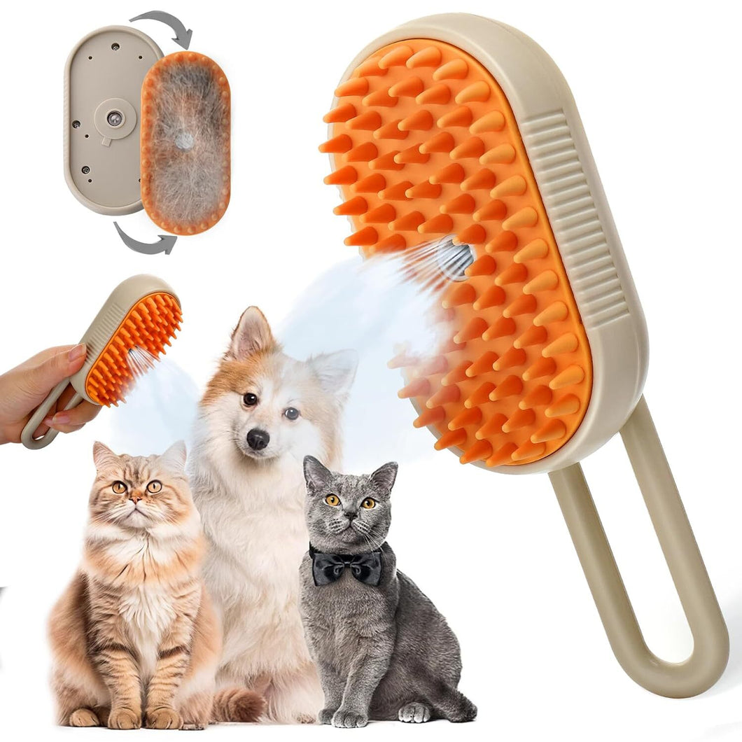 Tidy Tails™ - Pet Steam Brush